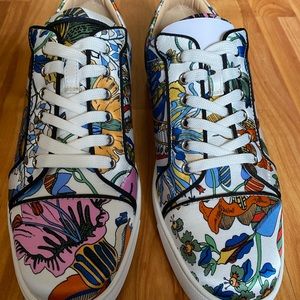 Christian Louboutin Louis Jr Satin flat 41 $750